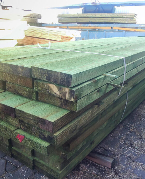 Drewno po impregnacji