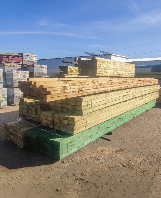 Elementy konstrukcyjne z drewna