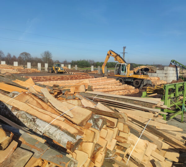 Zrzyny tartaczne - plac